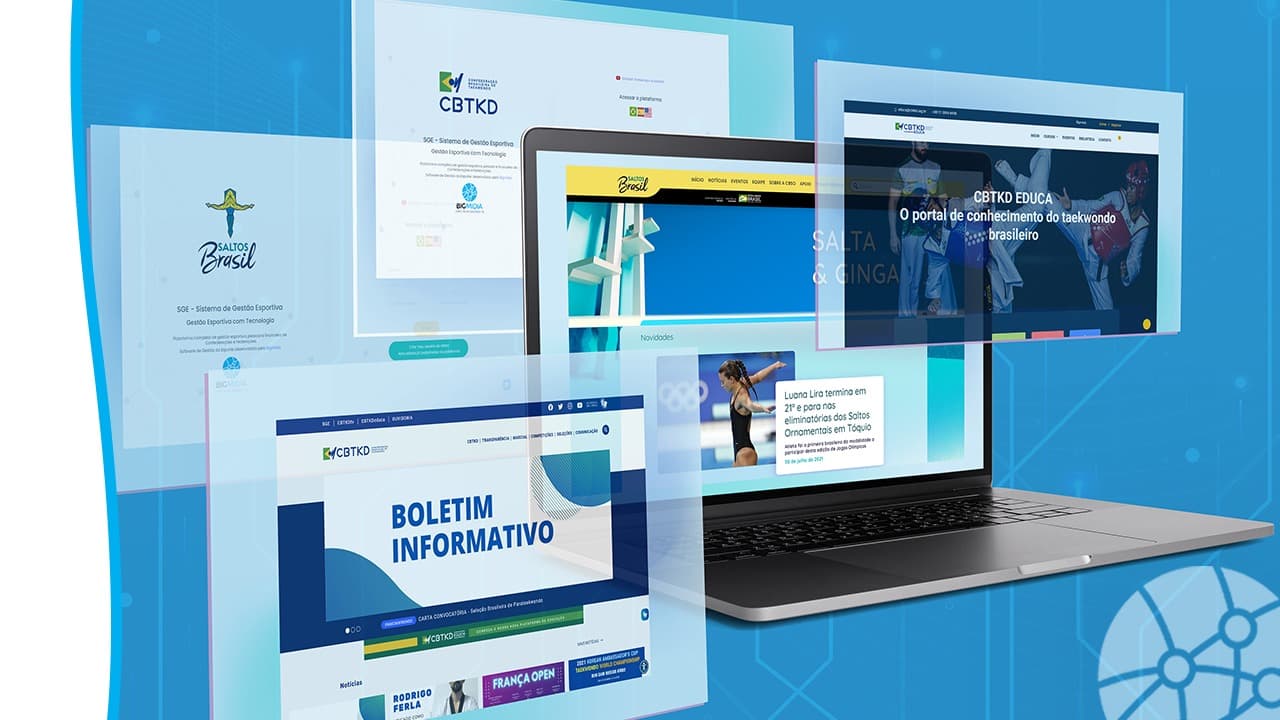 Sites modernos melhoram interações entre atletas e entidades esportivas